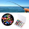 thumbnail image 2 of LICEWO 100Pcs Mixed Color Fishing Line Beads Fish Eyes Shape Beads Fishing Tackle Tool, 2 of 11