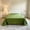 Green, variant on Solid Color Bedspread,Breathable Spring Summer Bedding Cover,Decorative Bedspread for Student Dorm Bedroom Guest Room Home DecorMultiple Colors Available 59.06×90.55 Inch