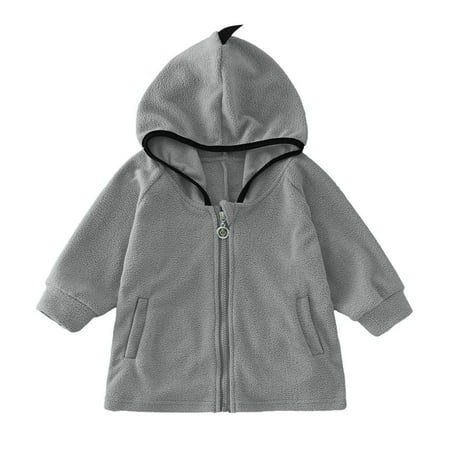 

Coats For Toddler Girls Toddler Winter Windproof Cartoon Dinosaur Coat Jacket Kids Warm Outerwear Jacket