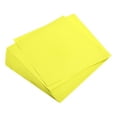 thumbnail image 1 of Unique Bargains 25 Sheets 8x8 Inch Origami Paper Double Sided Fluorescent Yellow Square Sheet for Art Craft Project, Beginners, 1 of 5