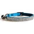 thumbnail image 2 of Soft Velvet Safety Cat Adjustable Tie Bell Diamonds for Puppies and Cats, 2 of 4