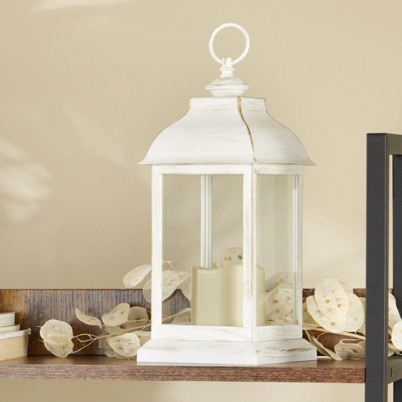 Kate Aspen LED Vintage Decorative Copper Lantern - Hampton | 18212CP