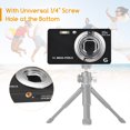 thumbnail image 4 of 2.7-inch TFT Portable Digital Camera 56MP 4K Ultra HD 20X Zoom Auto Focus Self-Timer Face Detection Anti-shaking with 2pcs Batteries Hand Strap Great Gift for for Kids Teens, 4 of 9