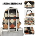 thumbnail image 3 of FORMRS Mini Backpack Purse for Women Travel Daypack Casual Shoulder Bag, Checkered Pattern, 3 of 7