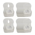 thumbnail image 4 of Baberos desechables para bebé 20 piezas Hugo amarillo bolsa de arroz absorbente para bebé recién nacido delantal para comer, 4 of 10