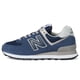 thumbnail image 4 of Zapatillas New Balance 574 V3 para mujer, color azul marino y blanco 5.5 US, 4 of 8