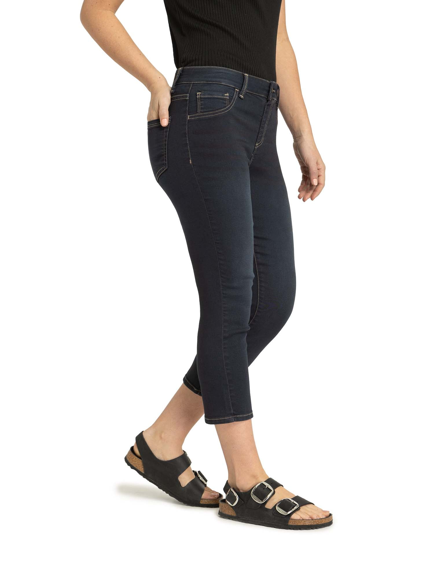Jordache Women'sand Women's Plus High Rise Super Skinny Capri