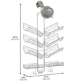 thumbnail image 2 of iDesign, Steel Handheld Hose Shower Caddy, Silver, 2 of 5