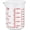 1Cup,250ML, variant on High Borosilicate Glass Measuring Cup-V-Shaped Spout,Glass Measuring Beaker for Kitchen or Restaurant, Easy to Read, 60 ML (2 Oz)-Pack of 2