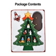 thumbnail image 3 of Christmas Tree Children'S Handmade Diy Wood Scene Layout Decorations Ornaments, 3 of 9