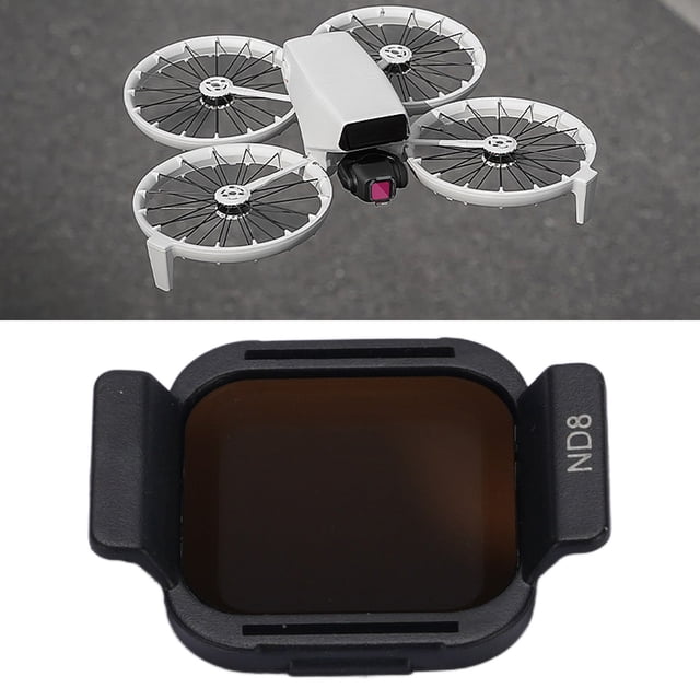 ND Filter Kit, Neutral Density Filters Drone Lens Accessories, Multi Coated HD Optical Glass with Lightweight Frame