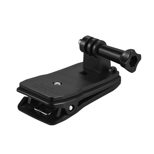 Backpack Strap Clip Mount 360 Degree Rotary Clamp Arm for GoPro Hero 7/6/5/4/3+ for Yi Lite 4K + Action Camera