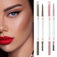thumbnail image 7 of Ultra Fine Eyebrow Pencil - Double Headed Slender Brow Powder, Waterproof, Sweatproof, Long-Lasting, Fine Core, Natural Look, Easy Blend, Eyebrow Makeup, Women, 0.71oz, 1 Pack 1 PC*1, 7 of 7