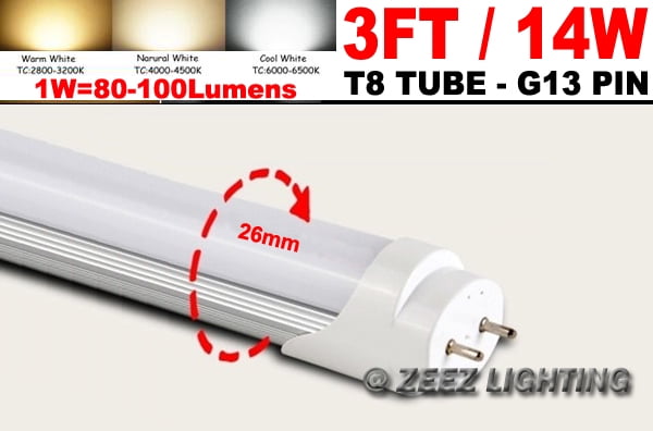 F15T8//CW Box of 25-18/" Fluorescent Arcade Lamp Light Bulbs