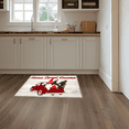 thumbnail image 4 of SeasonsEasy Christmas Gnome Accent Rug 20 x 30 Inch, Holiday Farmhouse Truck Floor Mat with Non-Slip Backing, 4 of 8