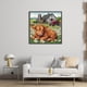 thumbnail image 3 of (11CTACC-3156__C__ 40x40) hilo algodón ecológico bordado 11CT 3 hebras impresión 40*40cm kit serie animal punto cruz lindo becerro, 3 of 9