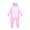 Z-05Pink, variant on Ruyang Kids Plush Hooded Jumpsuit Wolf Long Sleeve Jumpsuit Plush Dress Up Wear Fall Winter Clothes for Boys Girls