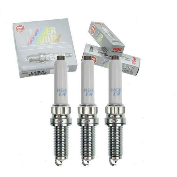 3 pc NGK Laser Iridium Spark Plugs compatible with Mini Cooper Countryman 1.5L L3 2017-2019