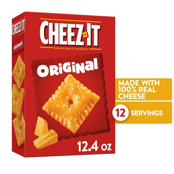 Cheez-It Cheese Crackers, Original, 12.4 oz