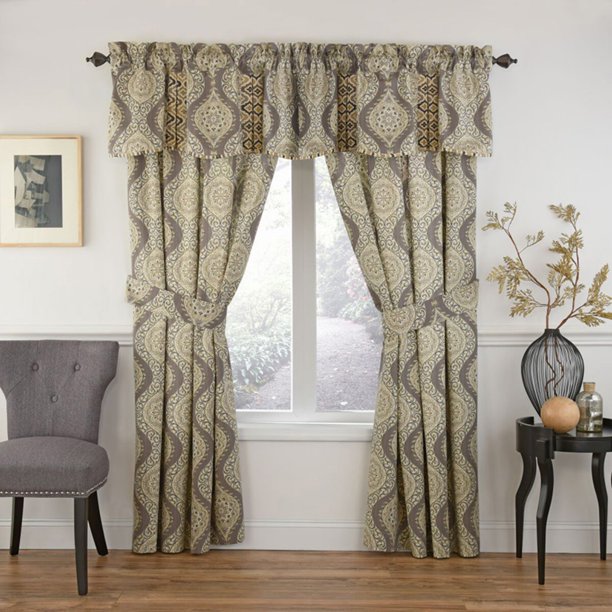 Waverly Moonlight Medallion Window Curtain
