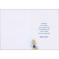 thumbnail image 2 of Designer Greetings Walking Bunny with Backpack Full of Tall Winding Stack of Sparkling Eggs Juvenile Easter Card for Uncle, 2 of 2