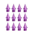 thumbnail image 1 of Almencla 12 Pieces Replacement Spikes for Track Shoes for Short Running Sprint Sports Violet, 1 of 8