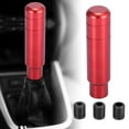 thumbnail image 2 of Metal Universal 5" Shift Knob Gear Shift Manual Transmission Stick Shift Knob Set for Car Auto Red, 2 of 6