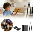 thumbnail image 2 of Upgraded Electronic Virtual Drum Set with Motion Sensing Sticks Includes Pedal Adapter and Multiple Sound Effects for All Ages, 2 of 9