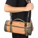 thumbnail image 3 of Bolsas de herramientas enrollables portátiles Estuche organizador de ranuras Bolsa de almacenamiento Asas de transporte Maleta Bolsa para carpintero marrón Sunnimix Estuche de bolsa enrollable, 3 of 8