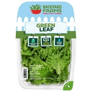 Backyard Farms Green Leaf Pre-Washed Lettuce, 8 oz Resealable Package, Fresh