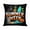 E001- Style A, variant on Outdoor Halloween Decor, Beach Decorations for Home, Halloween Pillow, Throw Pillow, 18X18 Inch Double-Sided Linen Retro Summer Sunset Halloween Witch Cobweb Print Decorative