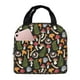 thumbnail image 1 of Easygdp Mushrooms Bolsa Térmica Premium - Tela Oxford Impermeable, Gran Capacidad, Bolsillo Frontal, Unisex para Trabajo, Escuela, Actividades al Aire Libre y Picnics, 1 of 8