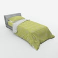 thumbnail image 3 of Ambesonne Summer Bedding Set 4 Pcs, Romantic Blooming Branches, Queen, Pastel Yellow White, 3 of 3