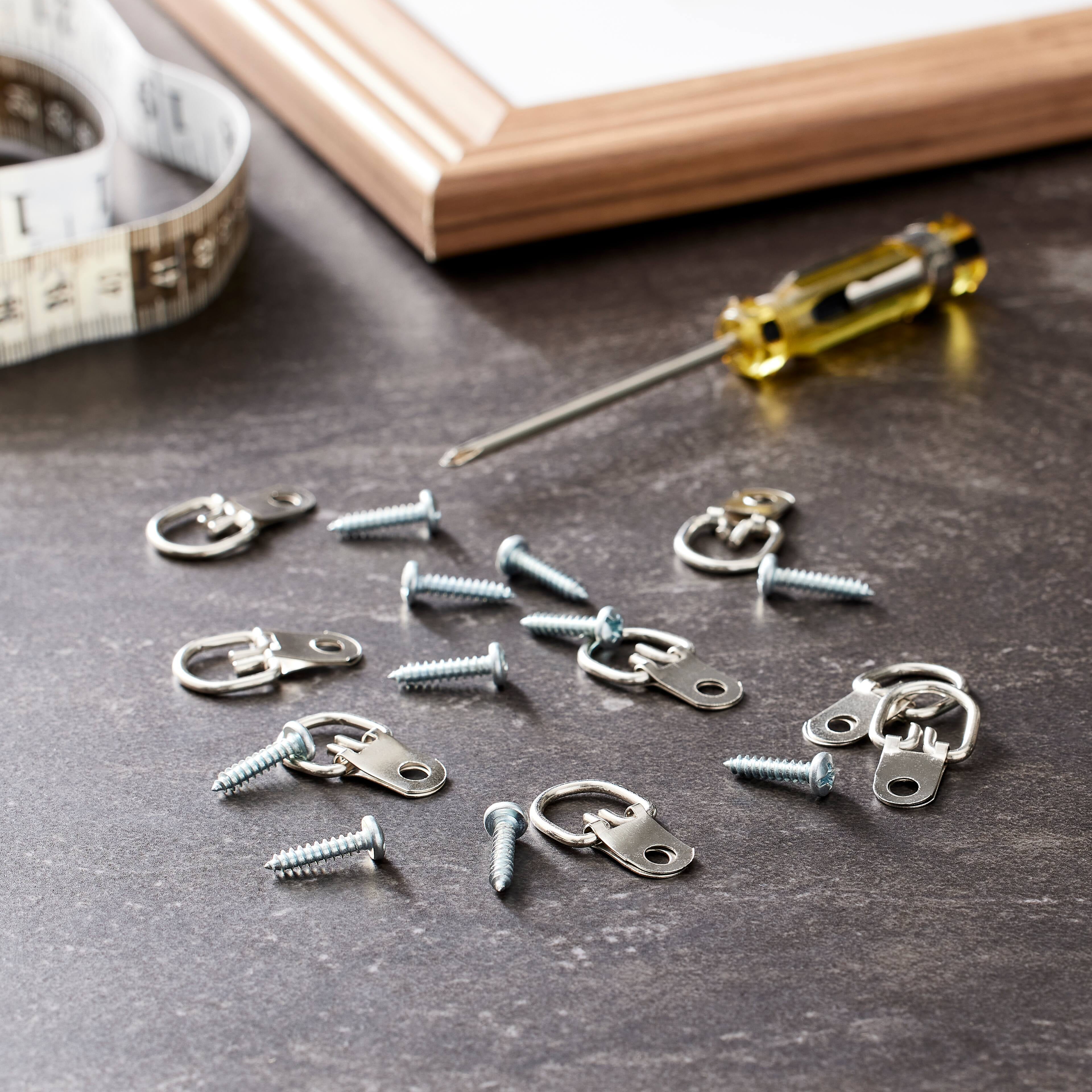 OOK D-Ring Hanger Pack - Small, 1 Hole, Pkg of 10 - Walmart.com