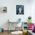 thumbnail image 2 of Stupell Industries Rocket Ship Ready for Flight Outer Space Planets Canvas Wall Art, 24 x 30, Design by Lisa Perry Whitebutton, 2 of 7