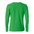thumbnail image 3 of Clique - Camiseta Basic de Manga Larga para Mujer (Verde Manzana), 3 of 4