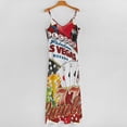 thumbnail image 5 of Las Vegas Casino Gambler Sleeveless Dress Loose Women's Dress Dresses Luxury Evening Dresses, 5 of 9