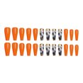 thumbnail image 1 of ruzhgo Length Coffin Fake Nail Scratch Resistant Press-on Fingernails Removable Trimble Nail Tip Adjustable Manicure Stickers Girls Type 1 Type 7, 1 of 6