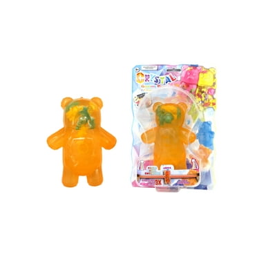 Crystal Gummy Bear Squishy Stress Toy, Cute as Animal Styling Stress Relief Stretchy Toys