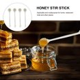 thumbnail image 4 of 4pcs Simple Miel de agitación de miel Honey Stir Barras Prácticas Varillas de miel, 4 of 6