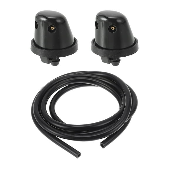 Unique Bargains Windshield Washer Nozzle Kit for Nissan Pathfinder 1996-2012 Windshield Spray Nozzles Wiper Spray Washer Jet No.289700W000 1 Pcs 1.5 Meter Fluid Hose