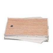 NFTIGB Premium Bee Smoker Bellow Replacement, PVC Leather & Plywood Box Beekeeping Equipment, Manual Essential Tool with Metal Clip for Professional Beehive Maintenance