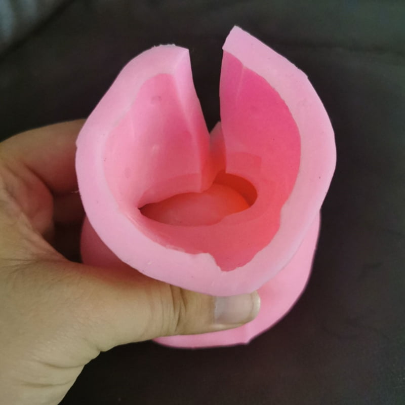Small Boy Shape Flower Container Silicone Mold Suitable for Crafting Unique Resin Ornaments and Small Plant Displays