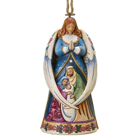 UPC 045544570992 product image for Angel with Nativity Skirt Ornament Gift | upcitemdb.com