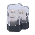 thumbnail image 4 of Zerodis Audio Modification, 1 In 2 Out Power Distribution Block Holder 60A for Car Trucks Boats RVs, 4 of 8