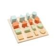 thumbnail image 3 of Clasificador de formas de madera Rompecabezas de formas geométricas Montessori Juguete educativo temprano Rompecabezas Juguetes Rompecabezas de formas Estilo H CUTICAT Rompecabezas de formas geométricas, 3 of 8
