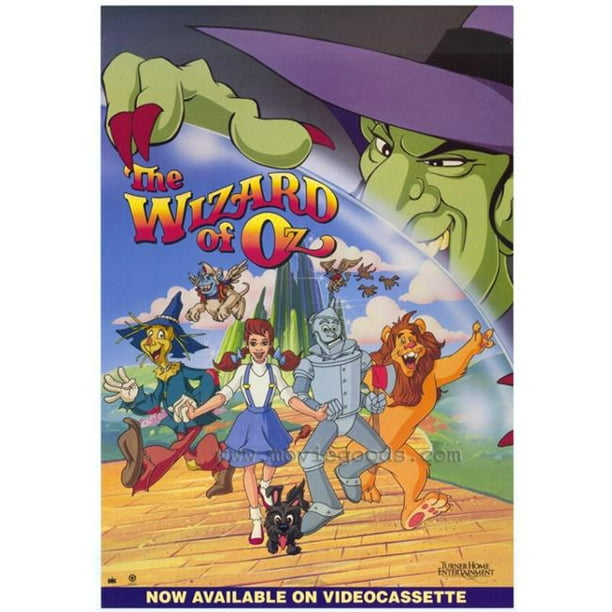 Posterazzi MOVGF2314 The Wizard of Oz Animated Movie Poster - 27 x 40 in. -  