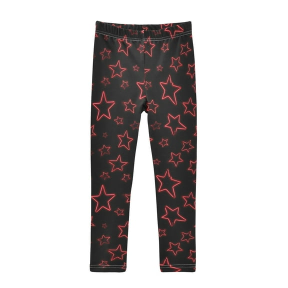 joogoo Girls' Leggings Stars Yoga Pants 6T