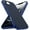 Navy Blue, variant on XPM for Apple iPhone 17E /16E Phone Case, Carbon Fiber Design with Magnetic HQ 2.0mm Thick Hybrid Shockproof Rubber Hard PC Cover for Apple iPhone 17E /iPhone 16E (Dark Purple)