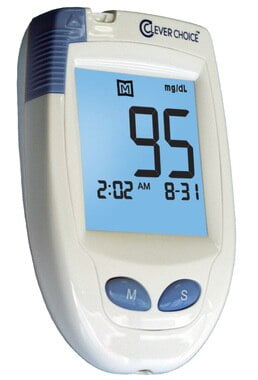 Clever Choice HD Blood Glucose Monitor For GLucose Care